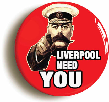 A picture of a button badge