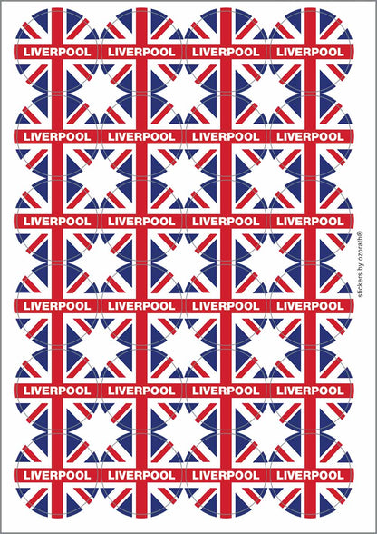 A picture of an A4 sheet of matte paper stickers