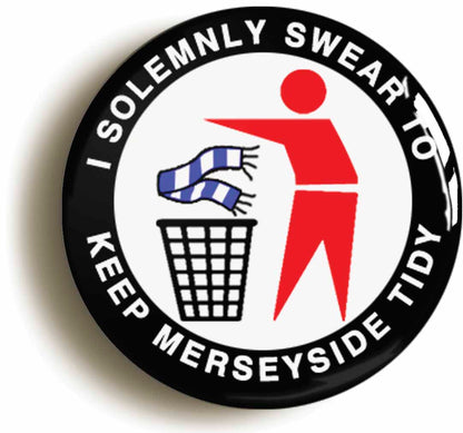 A picture of a button badge