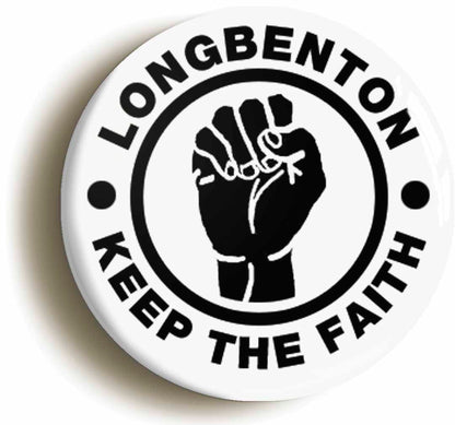 A picture of a button badge