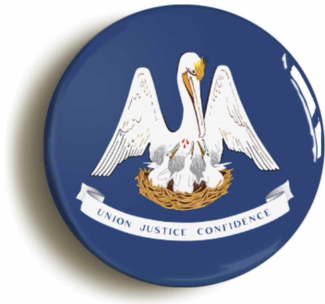 A picture of a button badge
