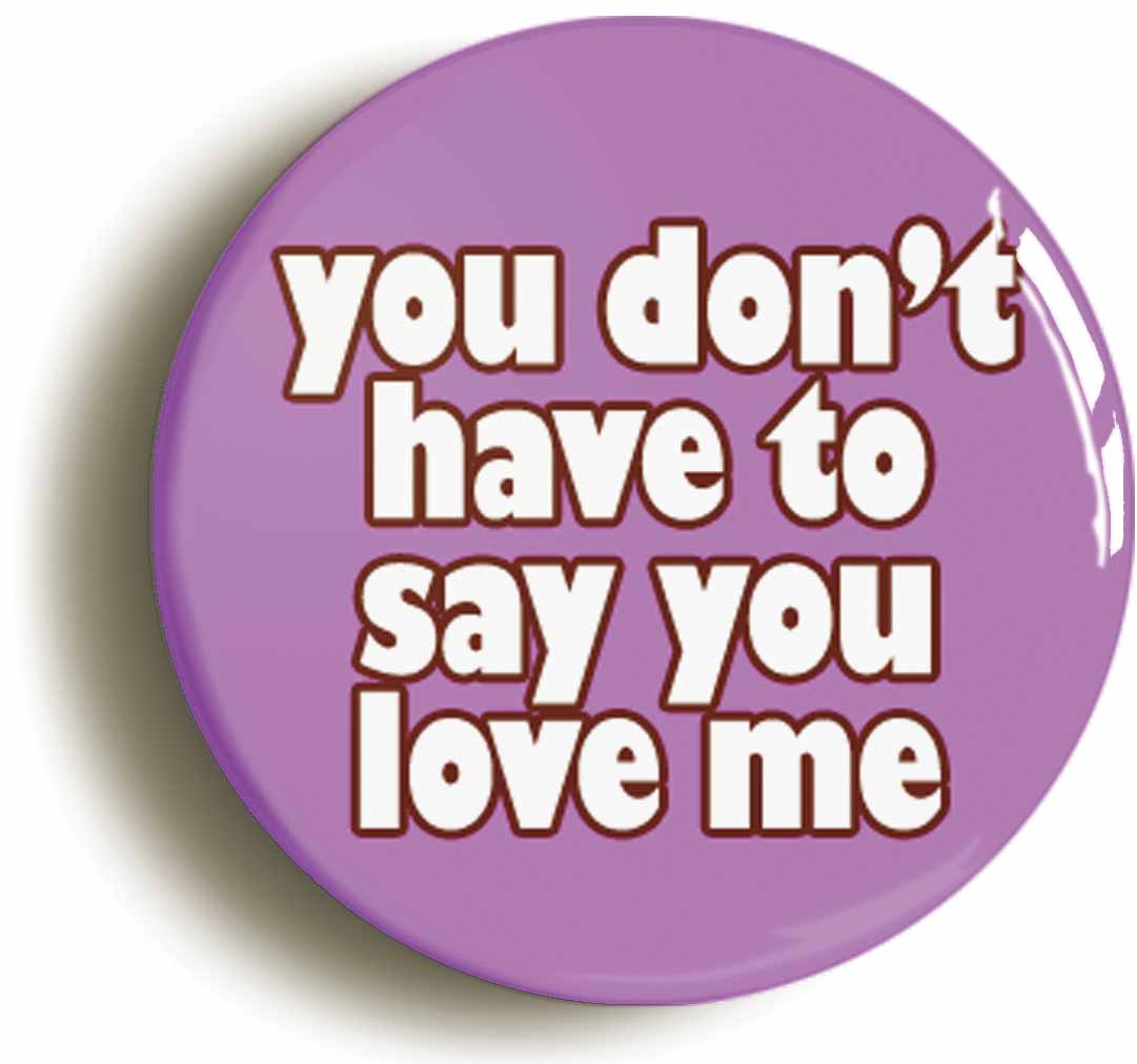 A picture of a button badge