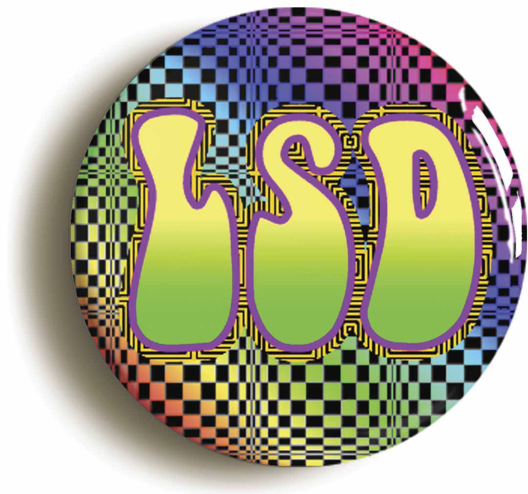 A picture of a button badge