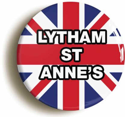 A picture of a button badge