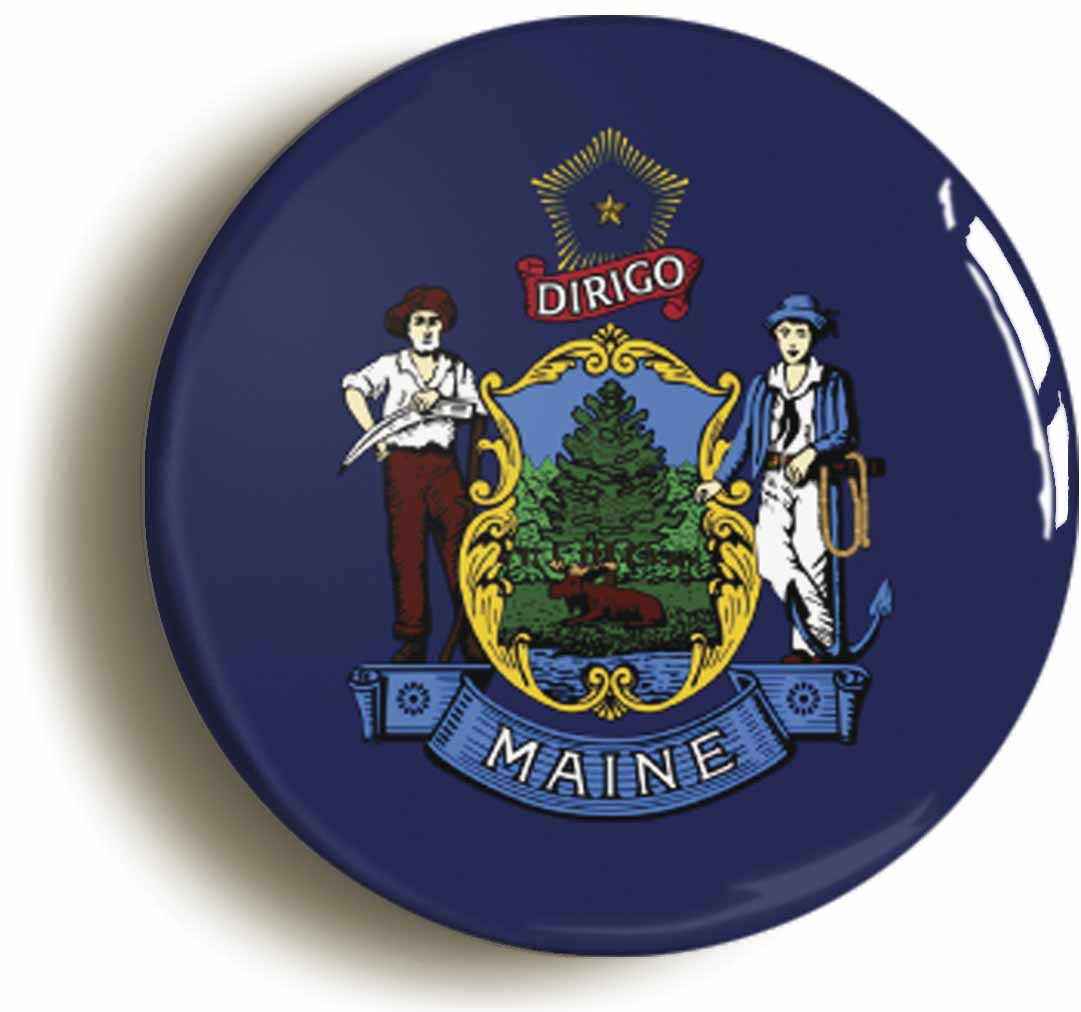 A picture of a button badge