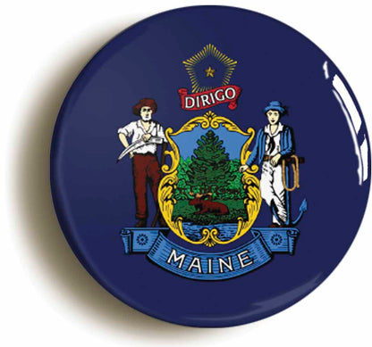 A picture of a button badge