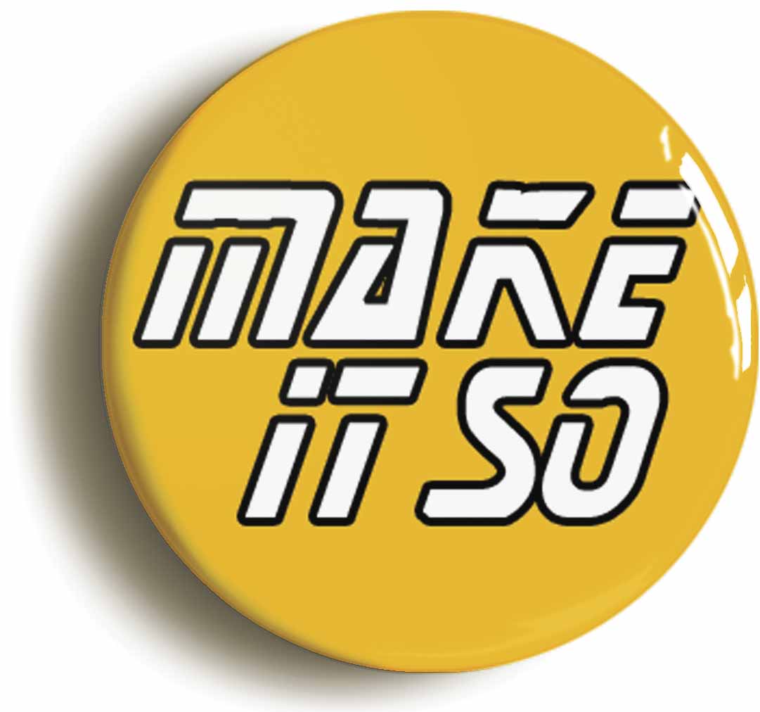 A picture of a button badge