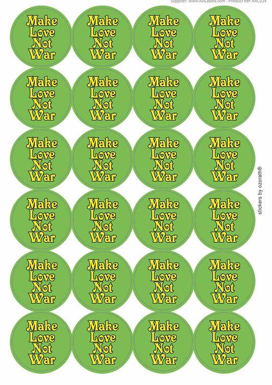 A picture of an A4 sheet of matte paper stickers