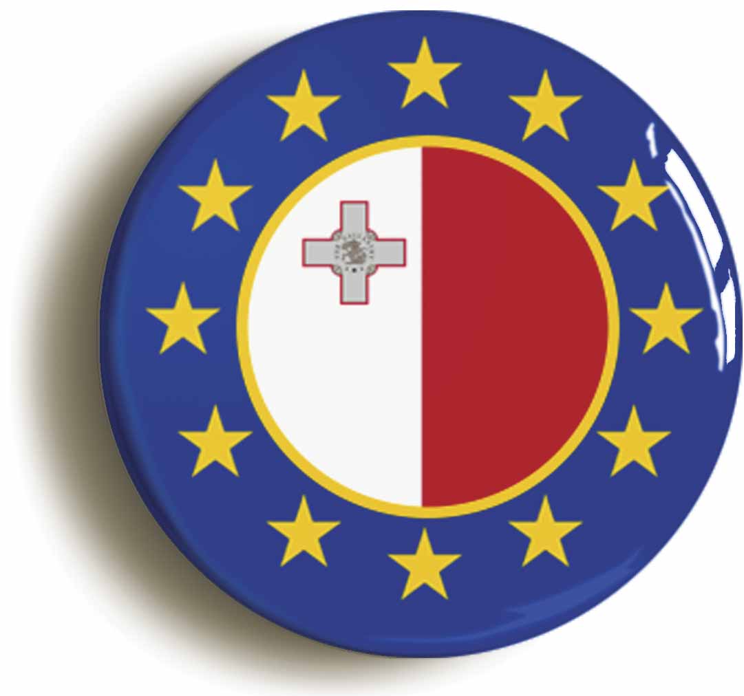 A picture of a button badge