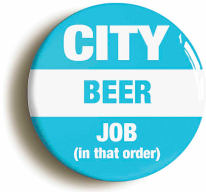 A picture of a button badge