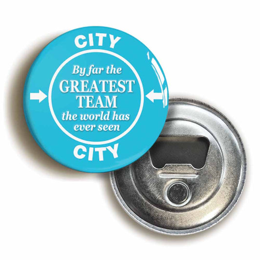 A picture of a bottle opener fridge magnet