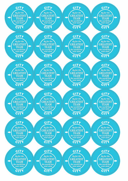 A picture of an A4 sheet of matte paper stickers