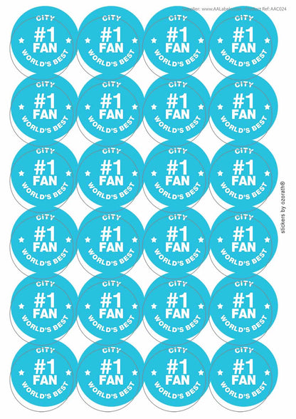 A picture of an A4 sheet of matte paper stickers