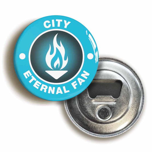 A picture of a bottle opener fridge magnet