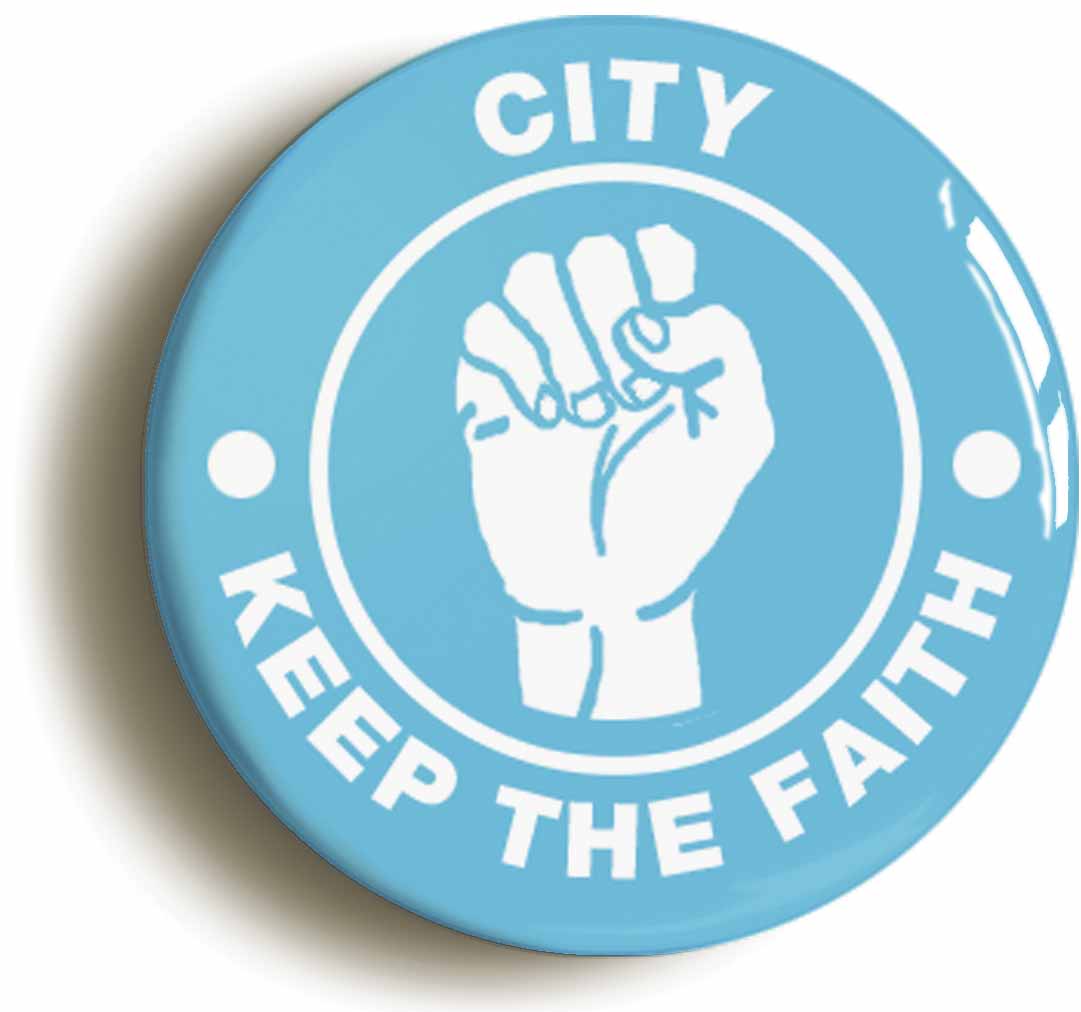 A picture of a button badge