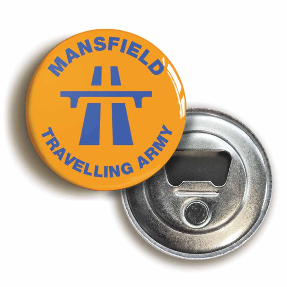 A picture of a bottle opener fridge magnet