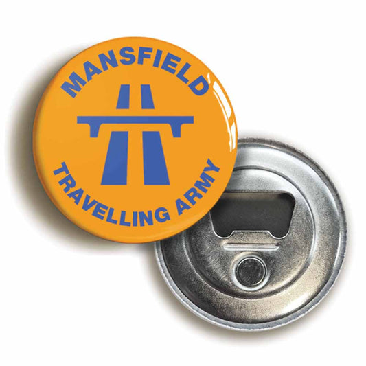 A picture of a bottle opener fridge magnet