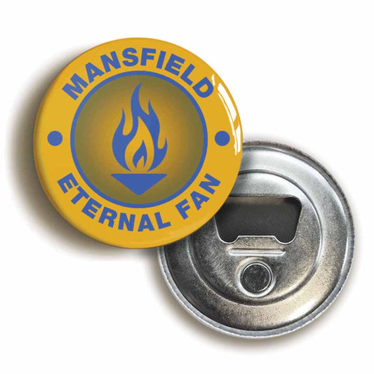 A picture of a bottle opener fridge magnet
