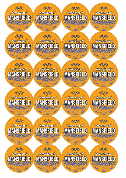A picture of an A4 sheet of matte paper stickers