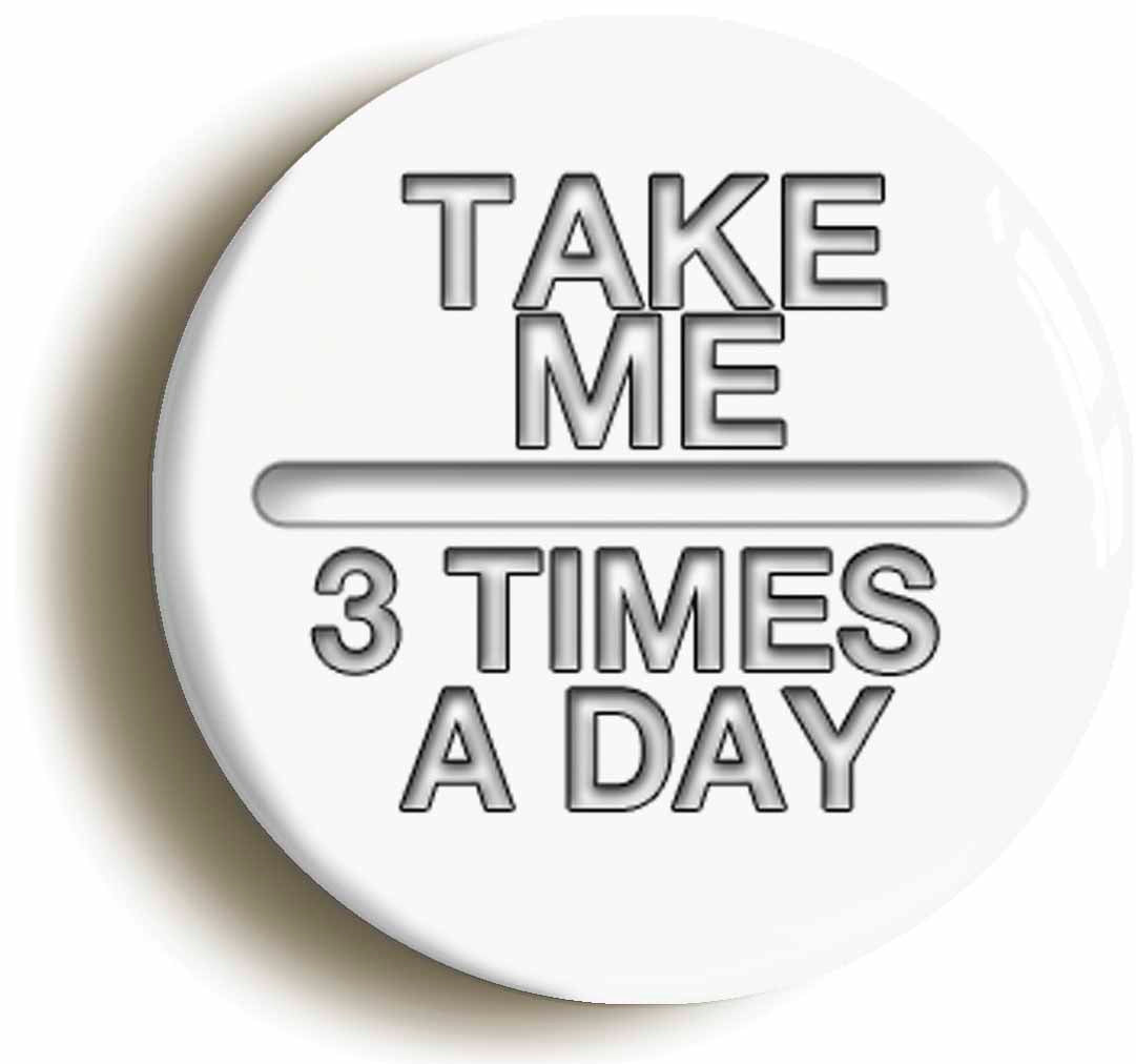 A picture of a button badge