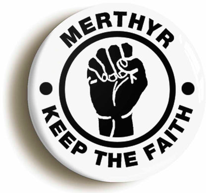A picture of a button badge