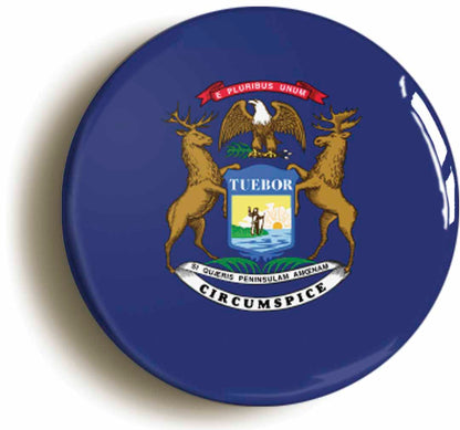 A picture of a button badge