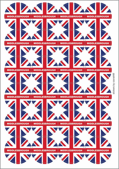A picture of an A4 sheet of matte paper stickers