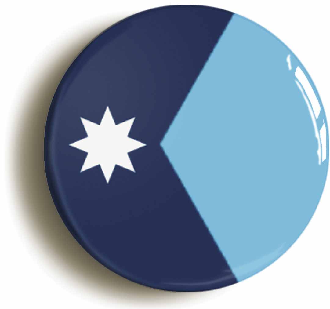 A picture of a button badge