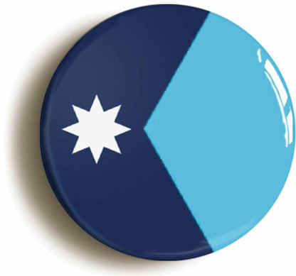 A picture of a button badge