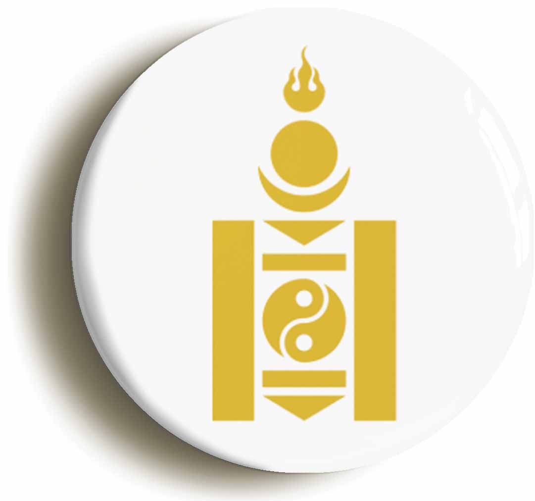 A picture of a button badge