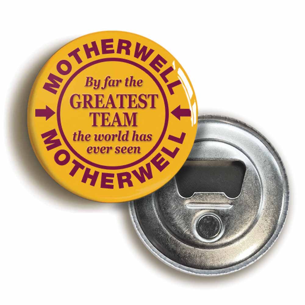 A picture of a bottle opener fridge magnet