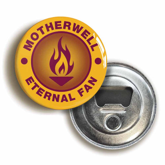 A picture of a bottle opener fridge magnet