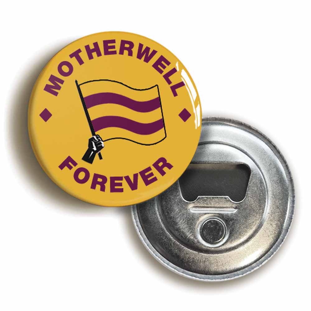 A picture of a bottle opener fridge magnet