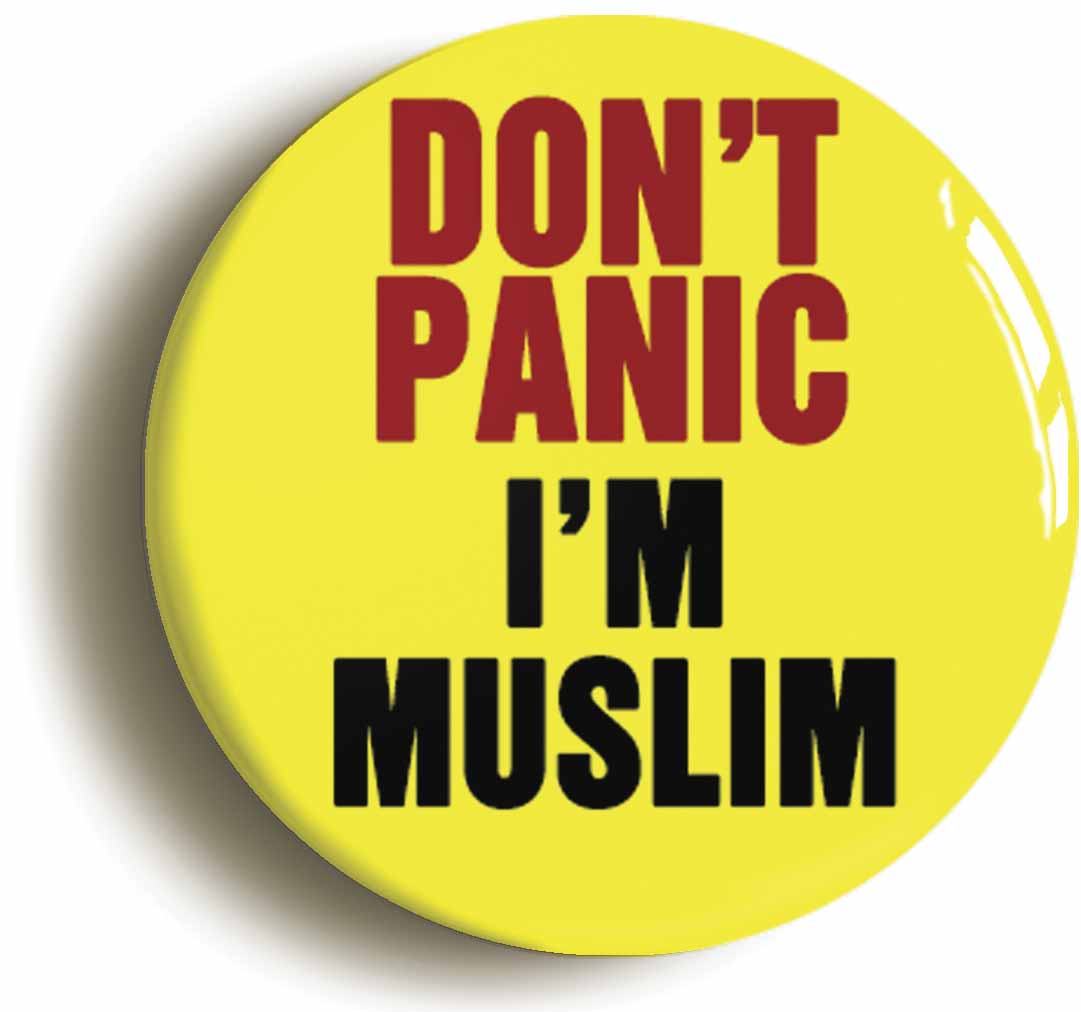 A picture of a button badge