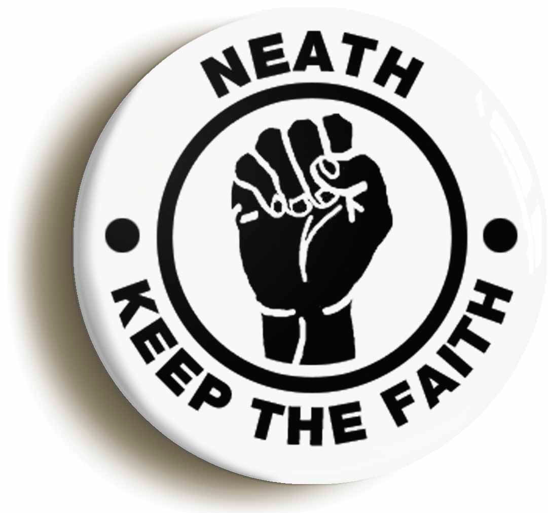 A picture of a button badge