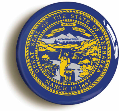 A picture of a button badge