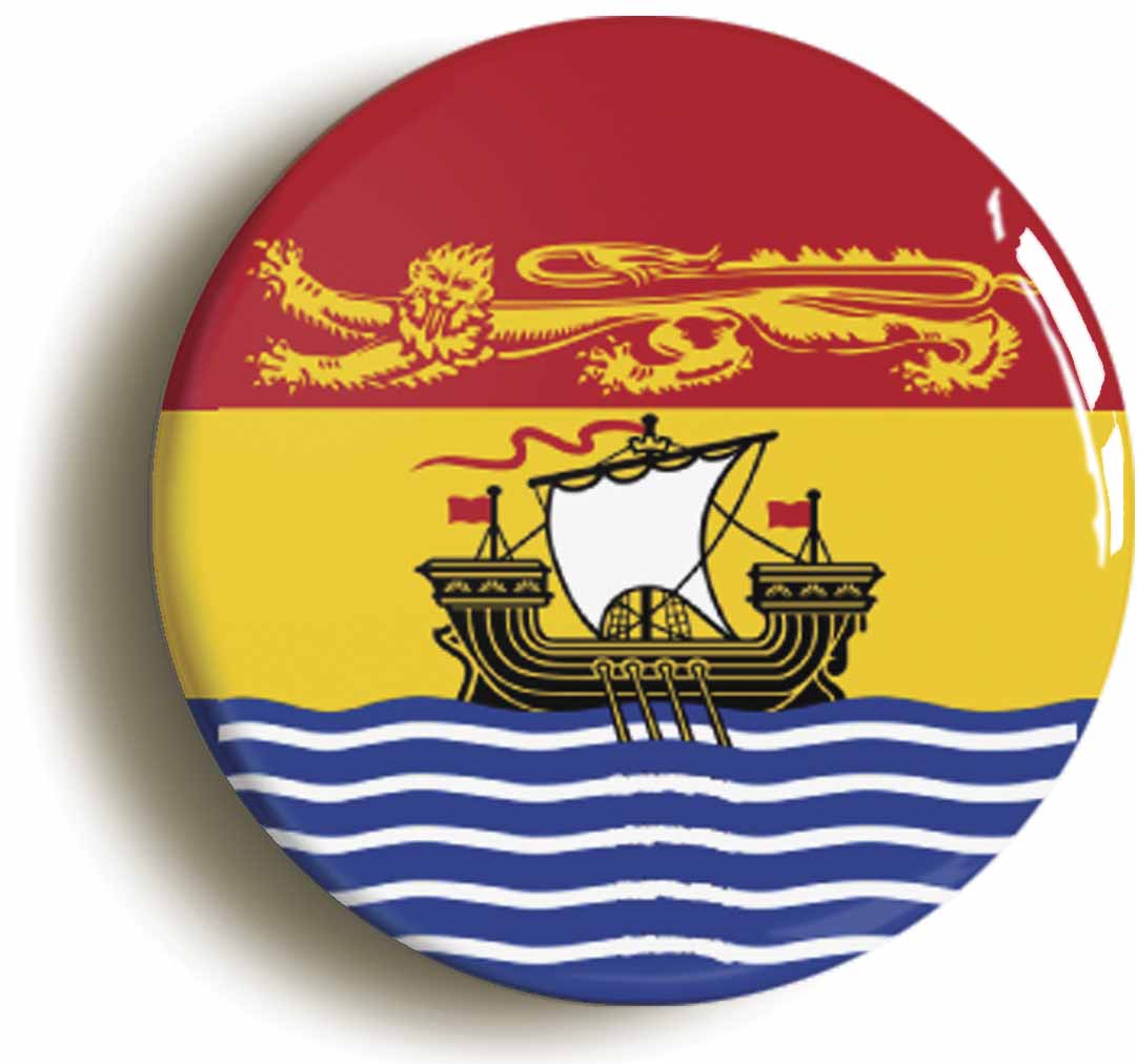 A picture of a button badge