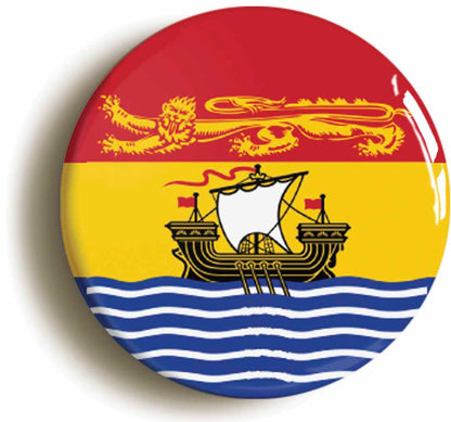 A picture of a button badge