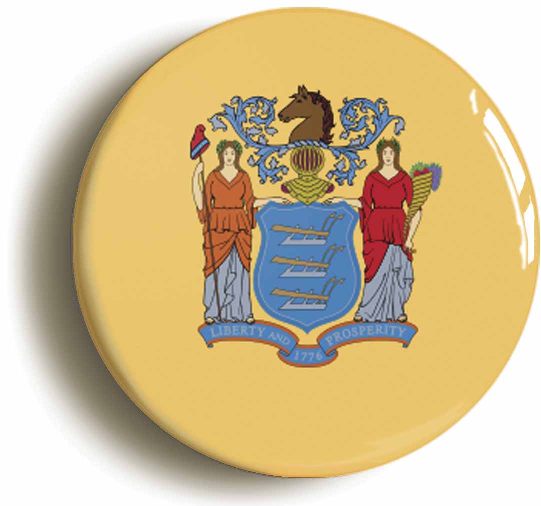 A picture of a button badge