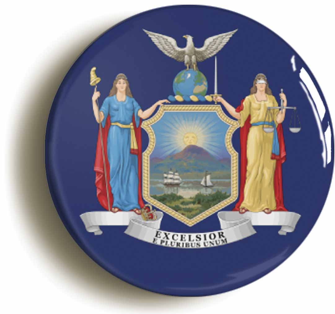 A picture of a button badge