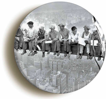 A picture of a button badge