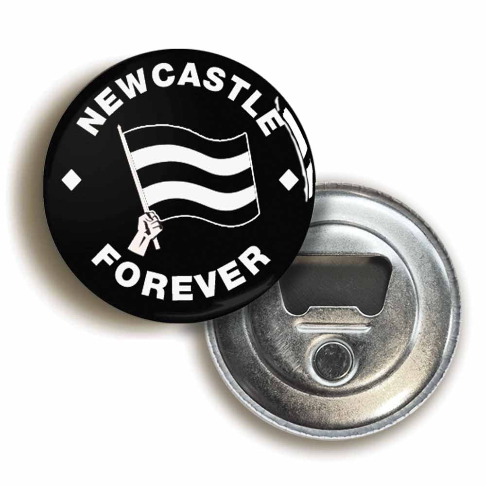 A picture of a bottle opener fridge magnet