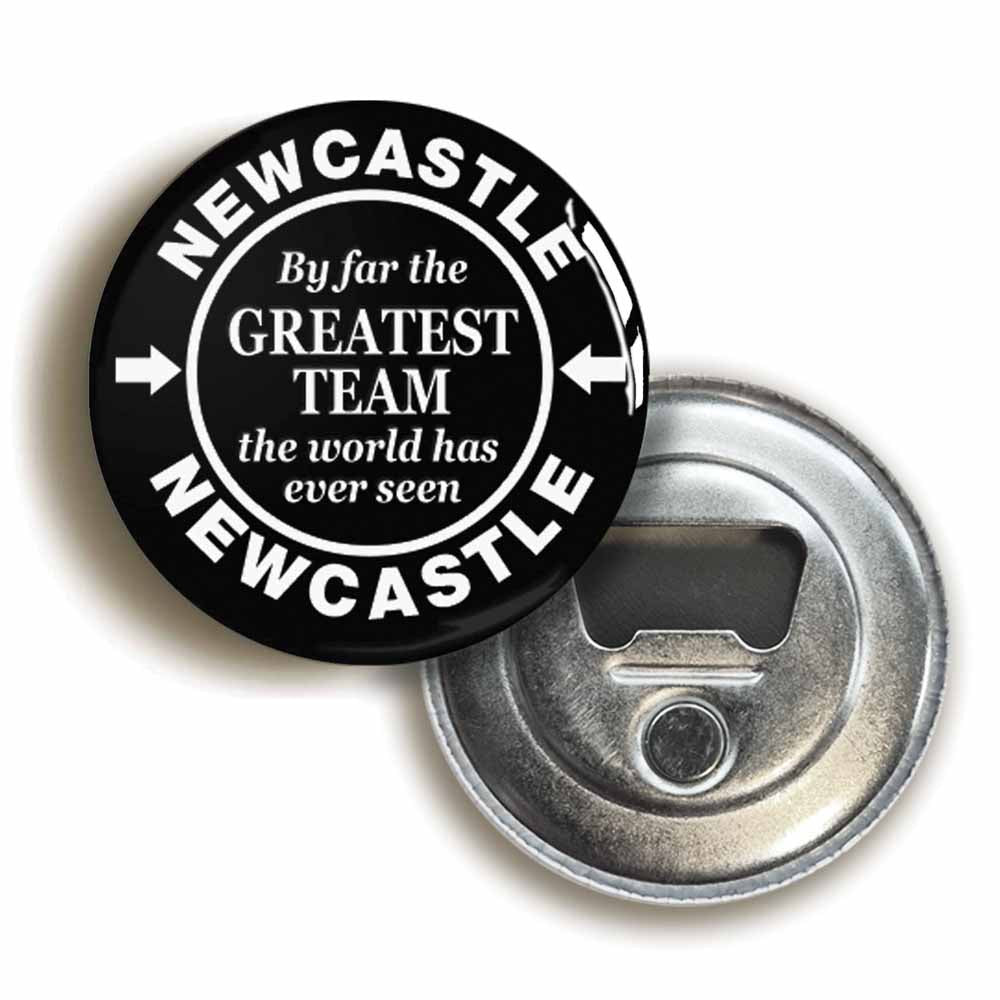 A picture of a bottle opener fridge magnet