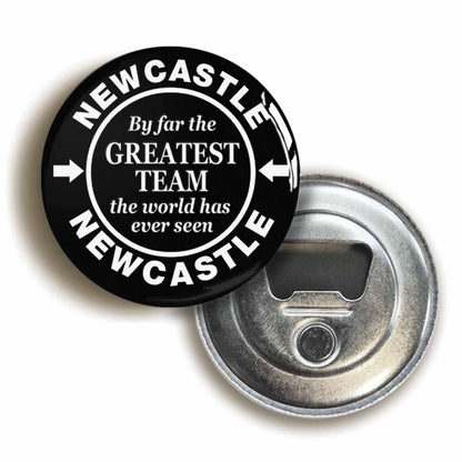 A picture of a bottle opener fridge magnet