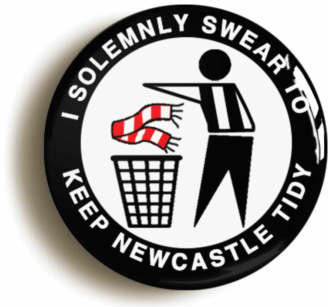 A picture of a button badge