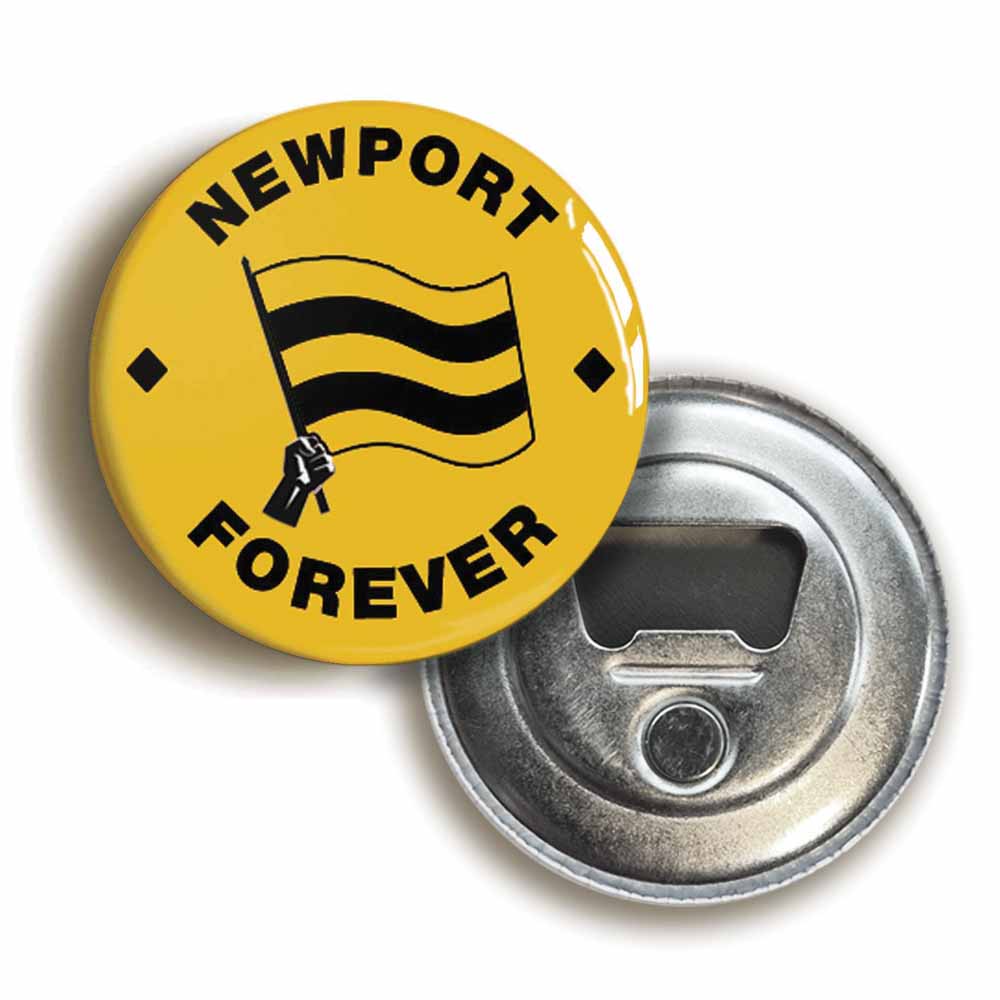 A picture of a bottle opener fridge magnet