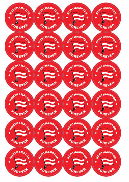 A picture of an A4 sheet of matte paper stickers