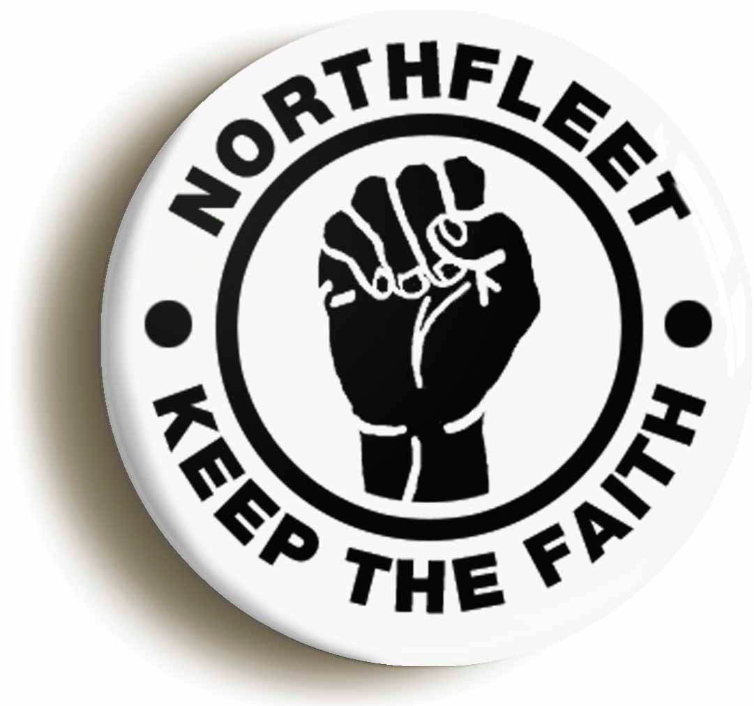 A picture of a button badge