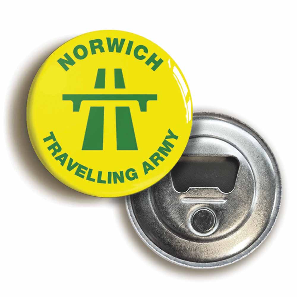 A picture of a bottle opener fridge magnet