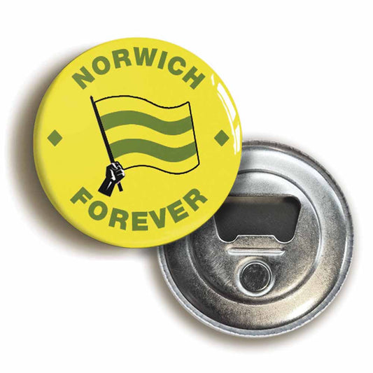 A picture of a bottle opener fridge magnet